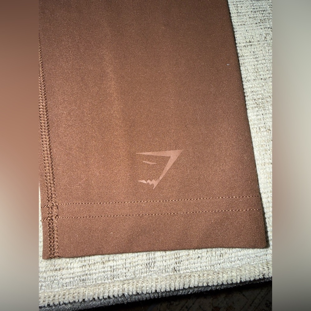 GYMSHARK X WHITNEY SIMMONS Brown High-Waisted Leggings size small - Picture 5 of 6